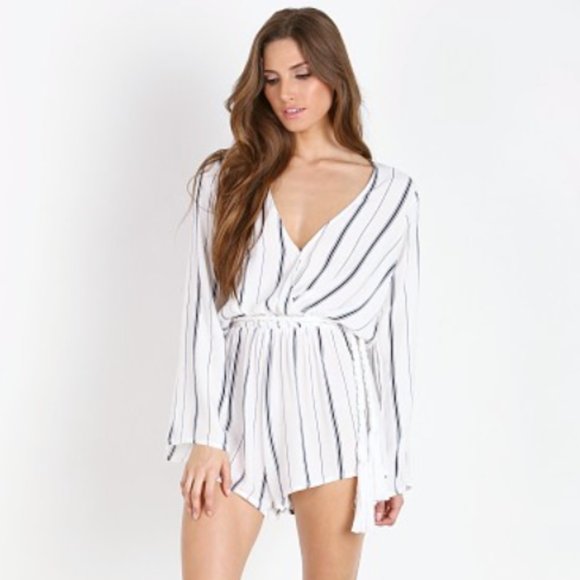 Faithfull the Brand Visions Playsuit Shorts Romper